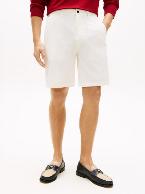 Pantalon-chino-corto-Dover-con-logo-bordado