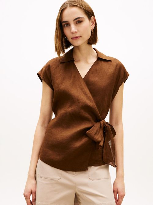 Blusa-cruzada-sin-mangas-con-lazo-anudable