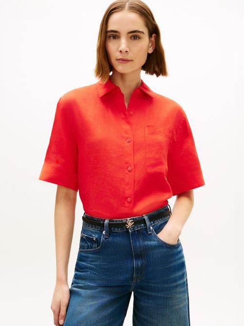 Camisa-de-manga-corta-con-corte-amplio