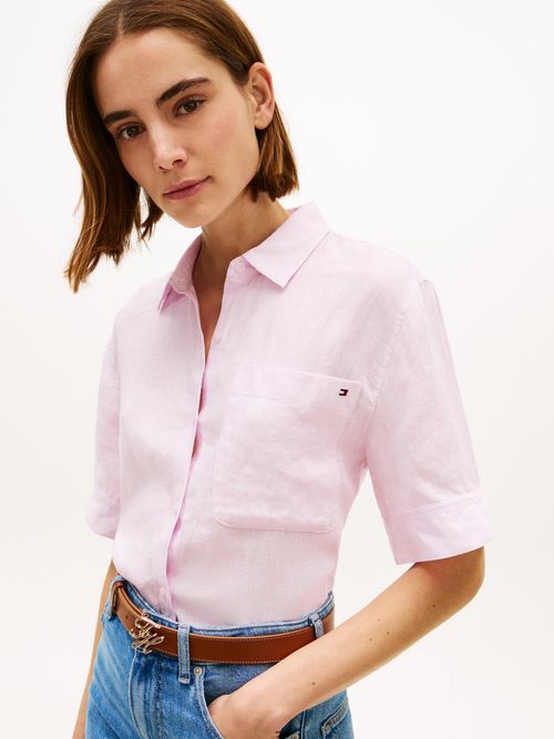 Camisa-de-manga-corta-con-corte-amplio