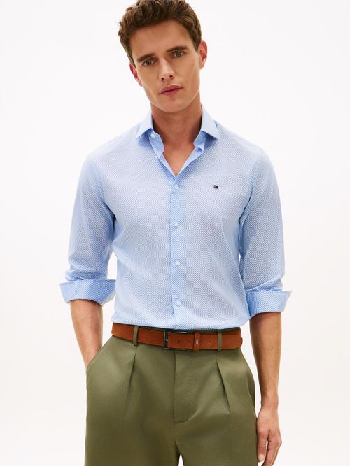 Camisa-de-manga-larga-con-micro-estampado