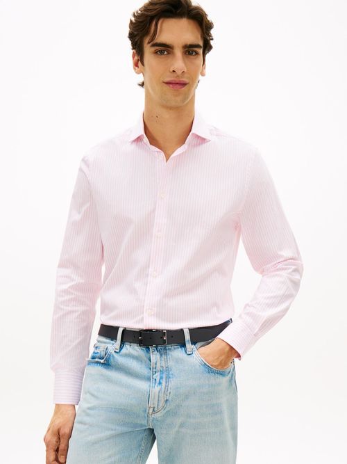 Camisa-flex-collar-con-diseño-de-rayas