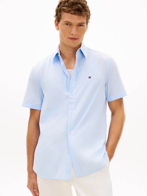 Camisa-TH-Flex-regular-de-manga-corta