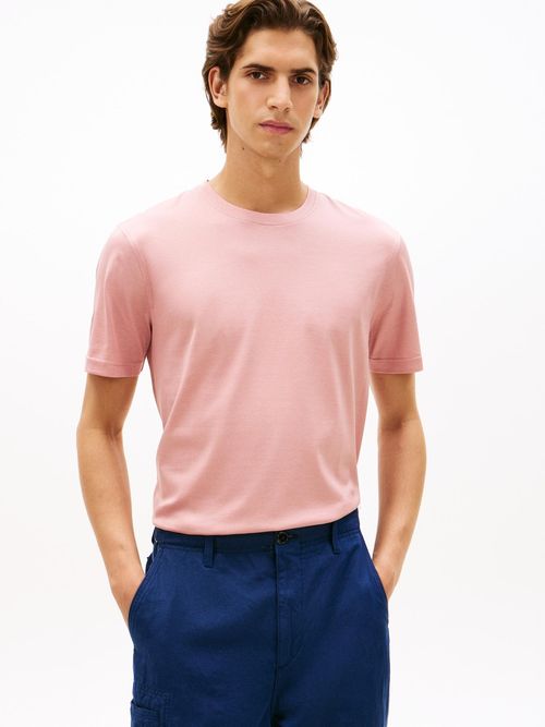 Camiseta-Smart-Casual-de-cuello-redondo