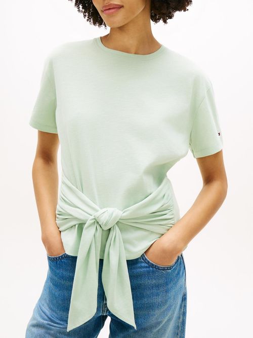 Camiseta-texturizada-amplia-con-lazo