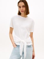 Camiseta-texturizada-amplia-con-lazo