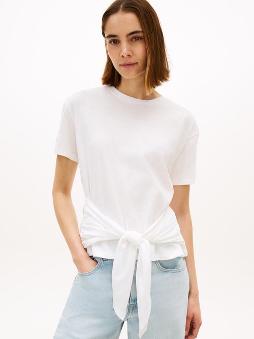 Camiseta-texturizada-amplia-con-lazo