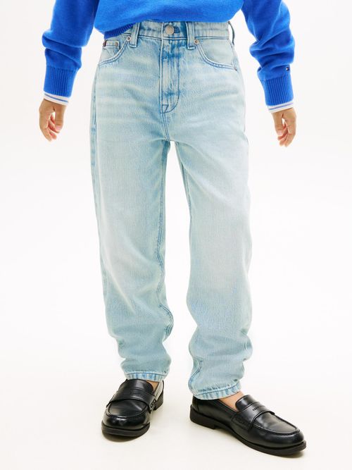 Jeans-desteñidos-de-corte-regular