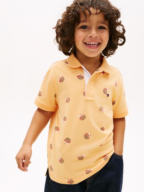 Polo-all-over-print-manga-corta